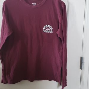 Vans long sleeve cotton tshirt